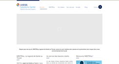Desktop Screenshot of medtra.fr